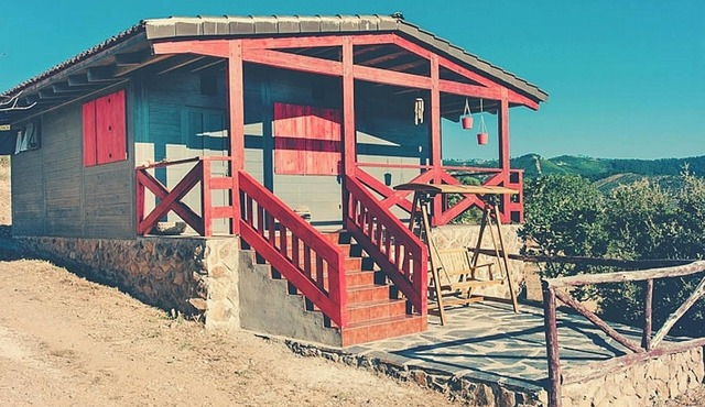 Homerez - Charming house in Cañamero with pool and mountain view