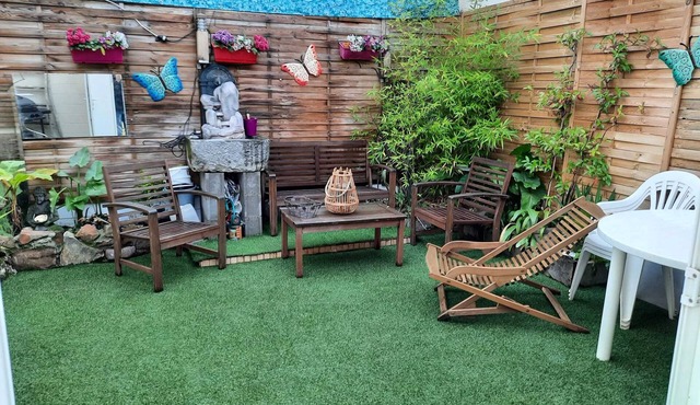 Homerez - Charming house in Cérences with garden 55 m²