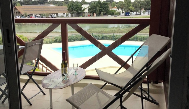 Homerez - Cosy Apartment with Shared Pool - Guérande - 30 m²