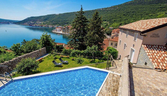 Homerez - Elegant Villa Bakar sea view and pool
