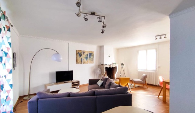 Homerez - Family House in the Heart of Alès with Garden and Barbecue