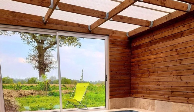 Homerez - House 15 km away from the beach for 2 ppl. with shared pool and garden