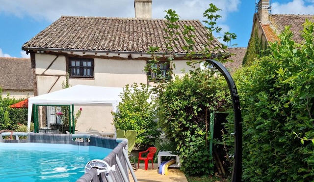 Homerez - House for 15 ppl. with swimming-pool and garden at Gigny-sur-Saône