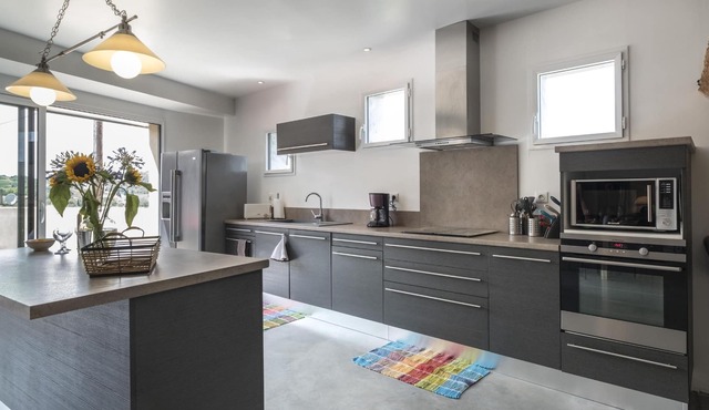 Homerez - House for 10 ppl. with swimming-pool and terrace at La Digne-d'Aval