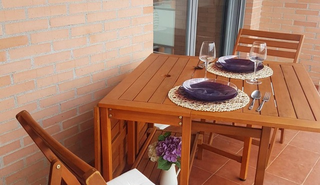 Homerez - Nice appartement for 4 ppl. with shared pool and terrace at Cirueña
