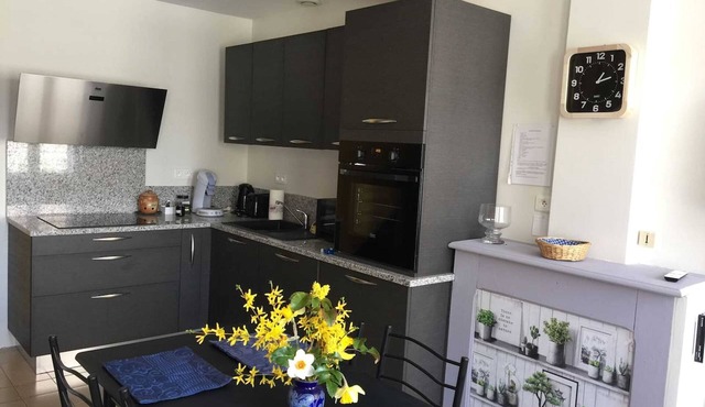 Homerez - Pleasant house in Lamazière Basse, terrace