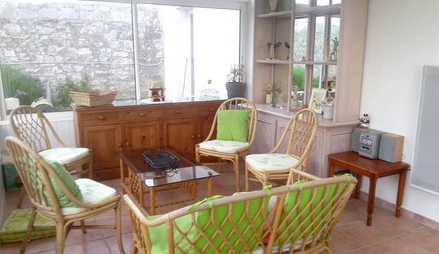 Homerez - Pretty house 800 m from the beach for 7 pers. with garden in Primelin