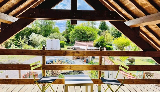 Homerez - Relaxing Chalet in Favières with Garden View