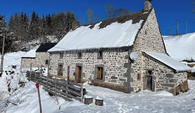 Homerez - Spacious countryside house in Chastreix with fireplace