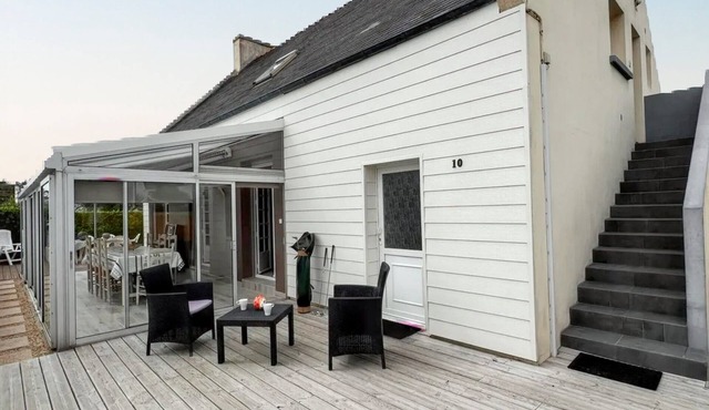 Homerez - Spacious house in Cléder with garden + 10 people.