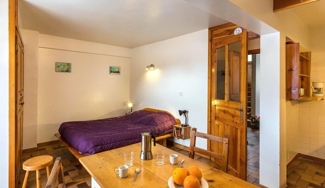Homerez - Studio 1 km from the slopes for 2 pers. with terrace in Arvieux