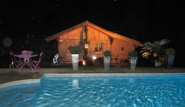 Homerez - Villa for 2 ppl. with swimming-pool, sauna and garden at Allinges