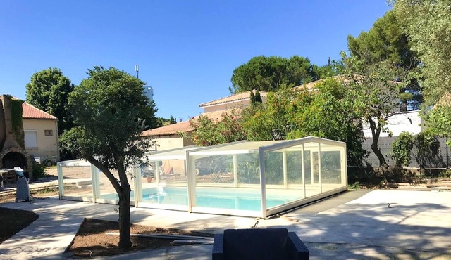 Homerez - Villa for 8 ppl. with swimming-pool, garden and terrace at Servian