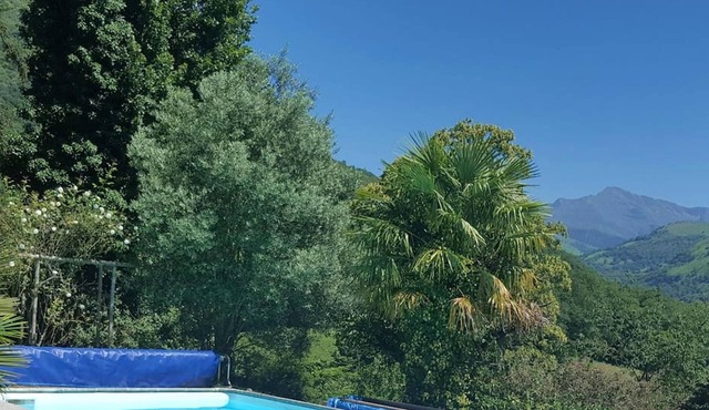 Homerez - Villa for 7 ppl. with swimming-pool and garden at Aspin-en-Lavedan