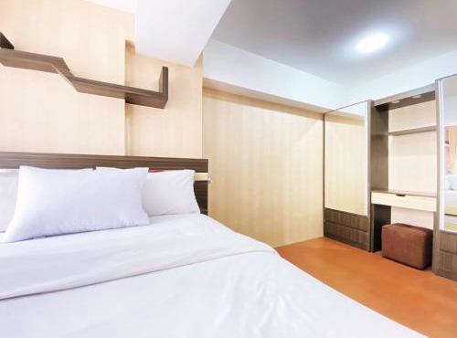 Homey 1BR at Jarrdin Cihampelas Apartment By Travelio