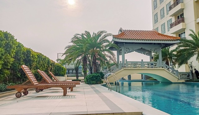 Homey 2Br Apartment At Lucky Tower Residence