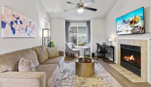 Homey 2br Apt by the Domain, Round Rock, Cedar P.