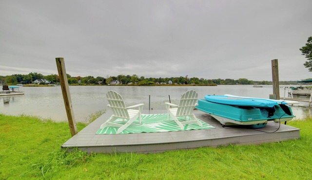 Homey Lakefront Escape w/Boat Dock, Fire Pit