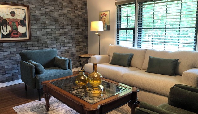 Homey ranch in a quiet neighborhood conveniently located in Henrietta.