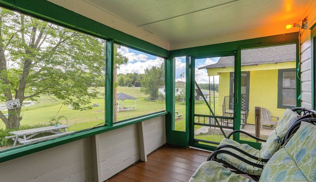 Honesdale Cabin on 110-Acre Farm: Pets Welcome!