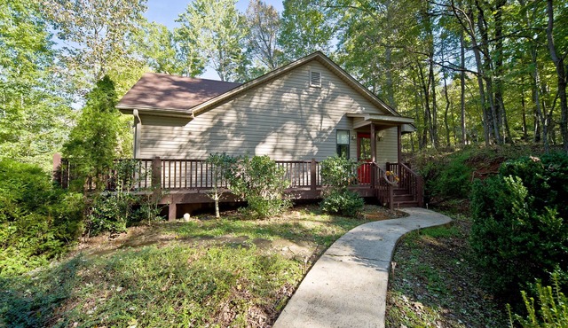 Honeycrisp Cottage at Lake Lure NC. We have recovered from Hurricane Helene!