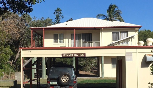Hornblowers on K’gari Fraser Island. Eurong Second Valley close to Ocean Beach.