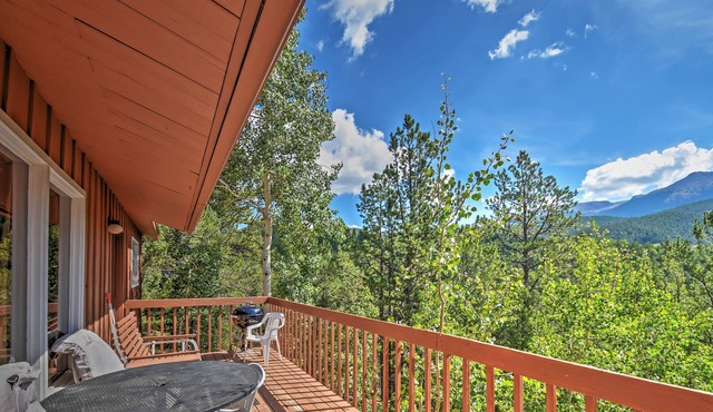 'Horseshoe Lodge' Divide Cabin w/ Furnished Deck!