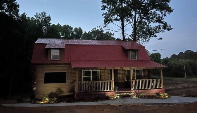 Horseshoe Lodge Rustic Log Cabin Home Completely Restored With Pool