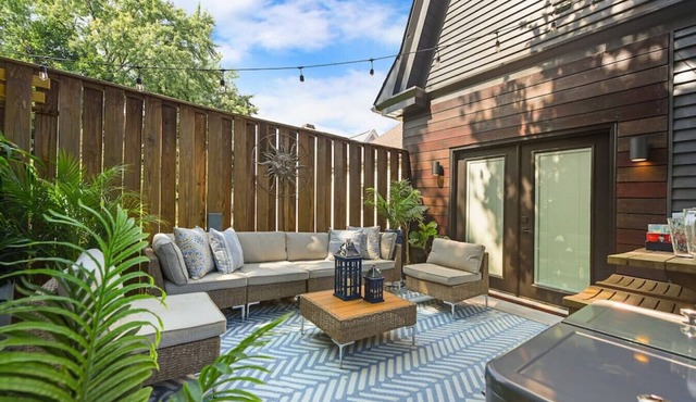 ★ HostWise Stays ★ Luxe Hot Tub | Great Patio | Driveway Parking