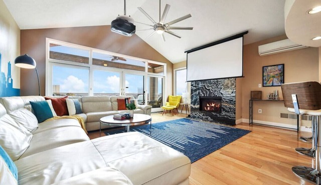 ★ HostWise Stays ★ Skyline Splendor w/Private Balconies & Game Room