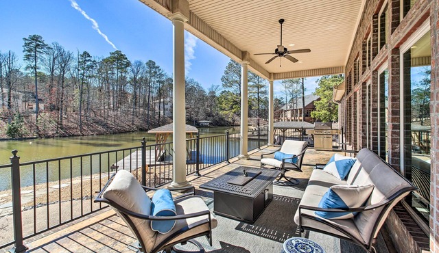 Hot Springs Village Home w/Dock + Patio!