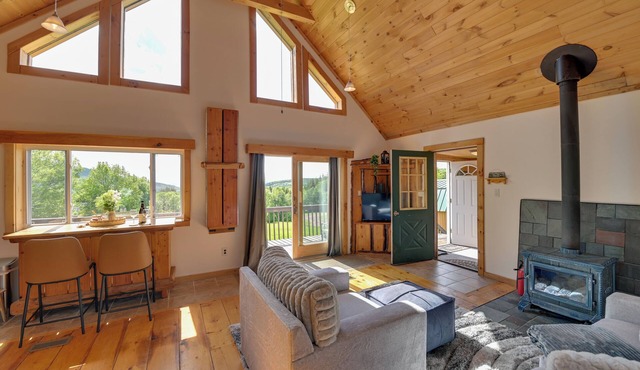Hot Tub & Amazing Views! Family Catskills Cabin
