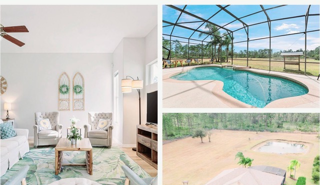 Hot Tub and Heated Pool on over 4 acres! Super quiet, peaceful, and private!