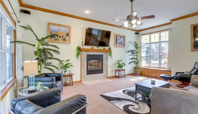 Hot Tub + Deck: 'Holiday Island Fairway Estate’