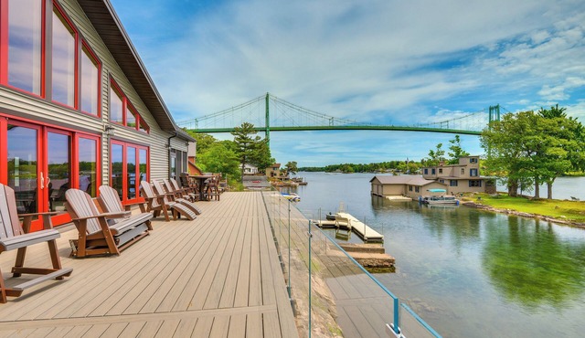 Hot Tub & Dock: Waterfront Wellesley Island Home!