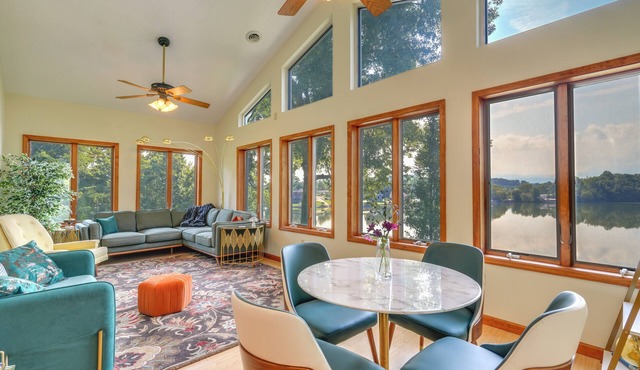 Hot Tub & Dock: Waterfront Bristol Area Retreat