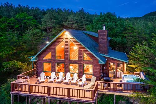 Hot Tub Epic View Fire Pit 40 Acres