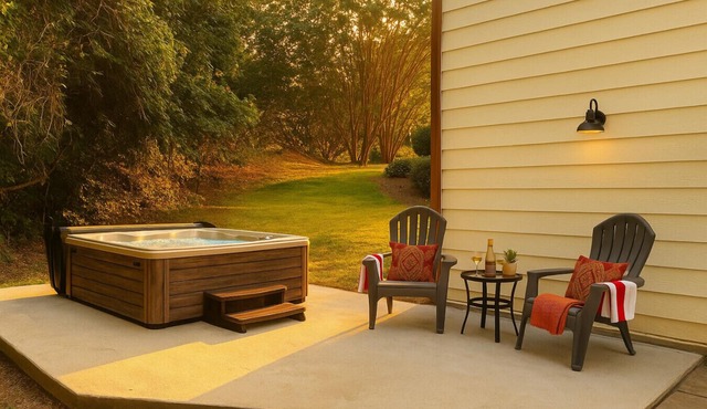 Hot Tub Fire Pit Game Room Serene Views