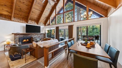 Hot Tub Firepit Loft Suite Mins to World-Class Skiing Tahoe A-Frame Retreat by AvantStay