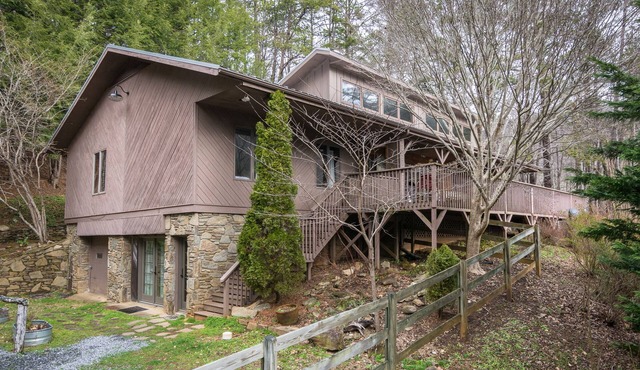 Hot tub, Game room, Rustic elegance, Fresh eggs, Private, 10 miles to AVL.