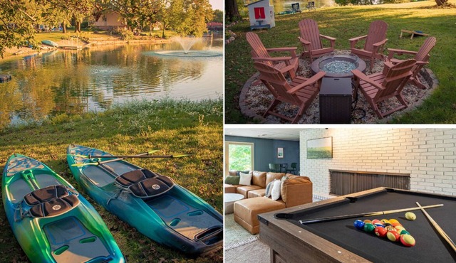 Hot Tub~Gameroom~Theater~Gym~Lake Views
