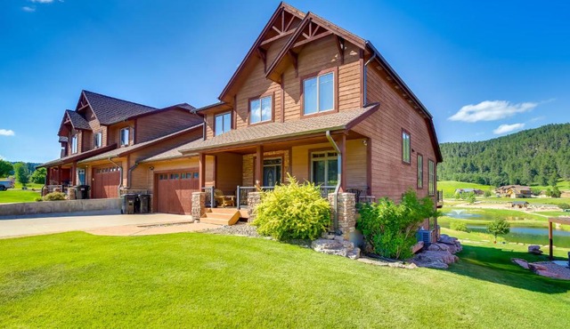 Hot Tub + Golf Course Views: Luxe Sturgis Home!