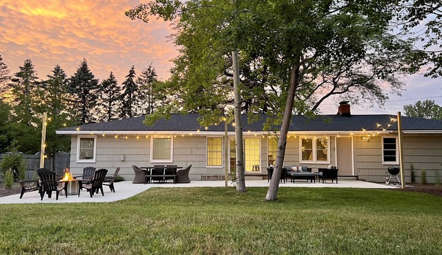 Hot Tub - Grand Haven - Spring Lake Front Home with Private Beach