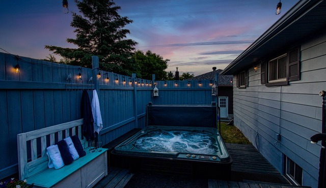 Hot Tub Haven w/King Bed + More