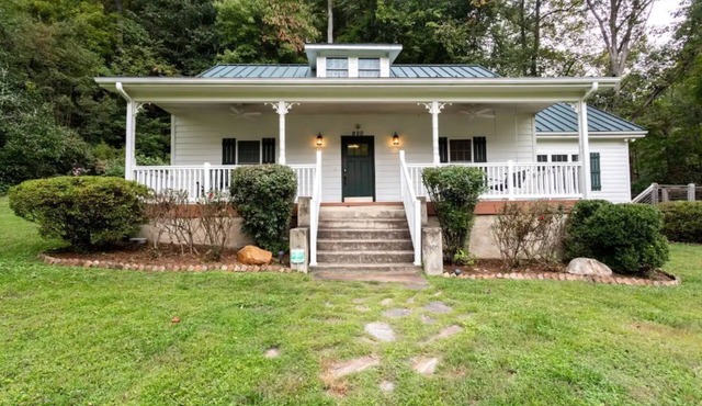 Hot Tub! Jarrett Creek Cottage bike/walk to breweries, ice cream, cafes, shops