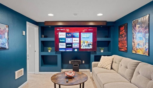 Hot Tub + Movie Nights | Ultimate Chill House