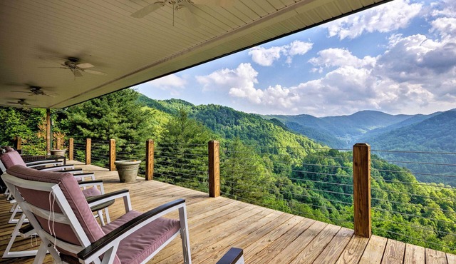 Hot Tub & Mtn Views: Private Blue Ridge Retreat