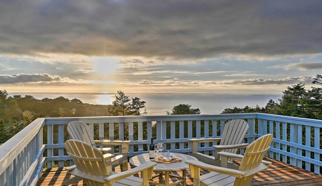 Hot Tub + Ocean Views: Spacious Irish Beach Home!