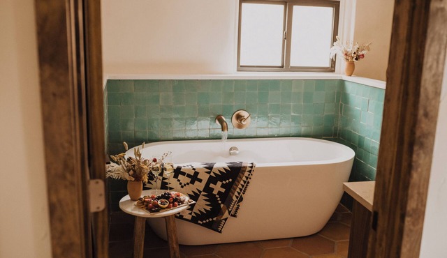 Hot Tub + Pool! Coyote Suite at The Desert Compass in Old Town