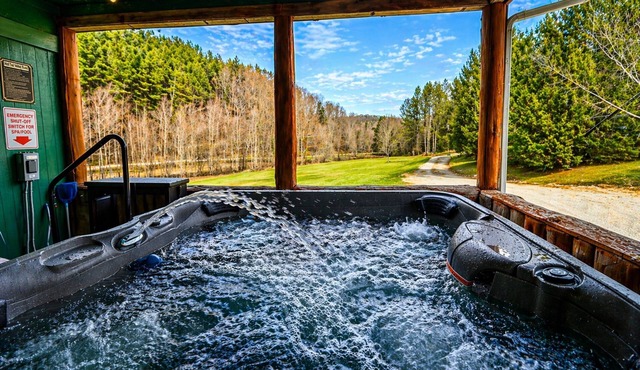 Hot Tub Stream Stargazing Field Game Rm Telescope